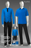 Casino 124 - Left Vest: M40208C Shirt: M100444C Pants: M80333, Right Shirt: M100444D Pants: M80333