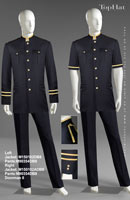 Doorman 8 - Left Jacket: M150102 Pants: M90354, Right Jacket: M150102A Pants: M90354