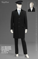 Doorman 16 - Overcoat: M90722 Shirt: M60453 Pants: M80333 Tie: Silver Hat: Pershing