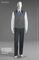 Doorman 35 - Vest: M60244E Shirt: M90489 Pants: M80333 Tie: Royal Blue