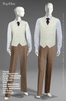 Doorman 82 - Female Vest: F60217 Blouse: F50406 Pants: F80355 Tie: Brown, Male Vest: M60220 Shirt: M40434 Pants: M80333 Tie: Brown