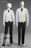 Doorman 188 - Female Vest: F60217 Blouse: F50406 Pants: F80355 Tie: Brown, Male Vest: M60220 Shirt: M40434 Pants: M80333 Tie: Brown