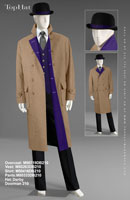 Doorman 210 - Overcoat: M90719 Jacket: M40219 Shirt: M50416 Pants: M80333 Hat: Derby