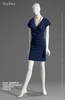 Dress 18 - Dress: F80664 Dress with ¾ sleeve: F80664A