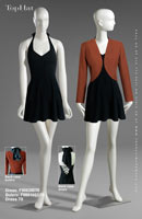 Dress 70 - Dress: F90620 Bolero: F880105