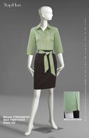 Dress 123 - Blouse: F70415A Skirt: F80911
