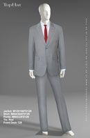 FrontDesk 128 - Jacket: M120156 Shirt: M80436A Pants: M80333 Tie: Red