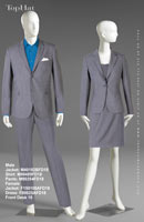 FrontDesk 18 - Female Jacket: F150108A Dress: 80625A, Male Jacket: M40182B Shirt: M90489 Pants: M90354