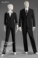 FrontDesk 42 - Female Jacket: F880115A Blouse: F70425 Pants: F80355, Male Jacket: M40129 Shirt: M60402A Pants: M80333 Tie: 455T-282