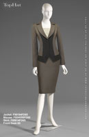 FrontDesk 65 - Female Jacket: F90194 Blouse: F60405B Skirt: F80914