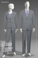 FrontDesk 86 - Female Jacket: F90165 Blouse: F60405 Pants: F70302, Male Jacket: M40163B Shirt: M90489 Pants: M80333