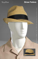 Hats 14 - Straw Fedora