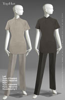Housekeeping 5 - Left Tunic: F70409 Pants: F60367, Right Tunic: F70409 Pants: F60367