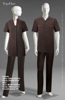 Housekeeping 114 - Female Tunic: F80411A Pants: F60367, Male Shirt: M70411A Pants: M80333