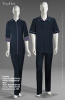 Housekeeping 130 - Female Tunic: F140407 Pants: F70302, Male Shirt: M100464 Pants: M80333