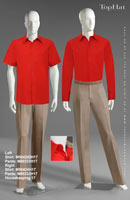 Housekeeping 17 - Left Shirt: M504202 Pants: M80333, Right Shirt: M50424 Pants: M80333