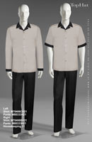 Housekeeping 21 - Left Shirt: M70406C Pants: M80333, Right Shirt: M70406B Pants: M80333