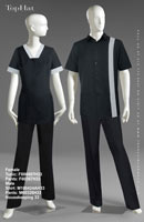 Housekeeping 33 - Female Tunic: F880498 Pants: F60367, Male Shirt: M100424A Pants: M60328