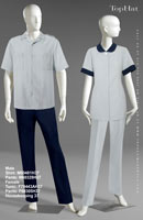 Housekeeping 37 - Male Shirt: M60481 Pants: M60326, Female Tunic: F70443A Pants: F60305