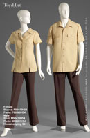 Housekeeping 54 - Female Tunic: F90413 Pants: F60360, Male Shirt: M90428 Pants: M80301