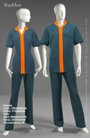 Housekeeping 56 - Female Tunic: F90487B Pants: F70302, Male Shirt: M90493A Pants: M70303