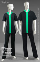 Housekeeping 76 - Female Tunic: F90487B Pants: F60367, Male Shirt: M90493A Pants: M60328