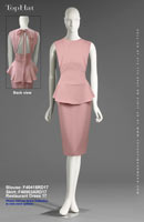Restaurant Dress 17 - Blouse: F40418 Skirt: F40903