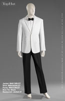 Restaurant Jacket 27 - Jacket: M40130 Shirt: M80436A Pants: M80333 Bow Tie: Black