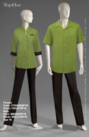 Spa 16 - Female Tunic: F70450 Pants: F60367 Male Shirt: M60492 Pants: M80333