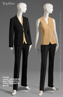 Spa 25 - Female Jacket: F90163 Vest: F90623 Pants: F80355