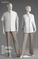 Spa 37 - Male Shirt: M90474 Pants: M80313A, Female Tunic: F90497 Pants: F80328