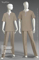 Spa 42 - Female Tunic: F70435B Pants: F70302, Male Shirt: M60496 Pants: M80333
