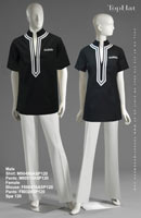 Spa 120 - Male Shirt: M90495A Pants: M80313, Tunic: F880476A Pants: F80328